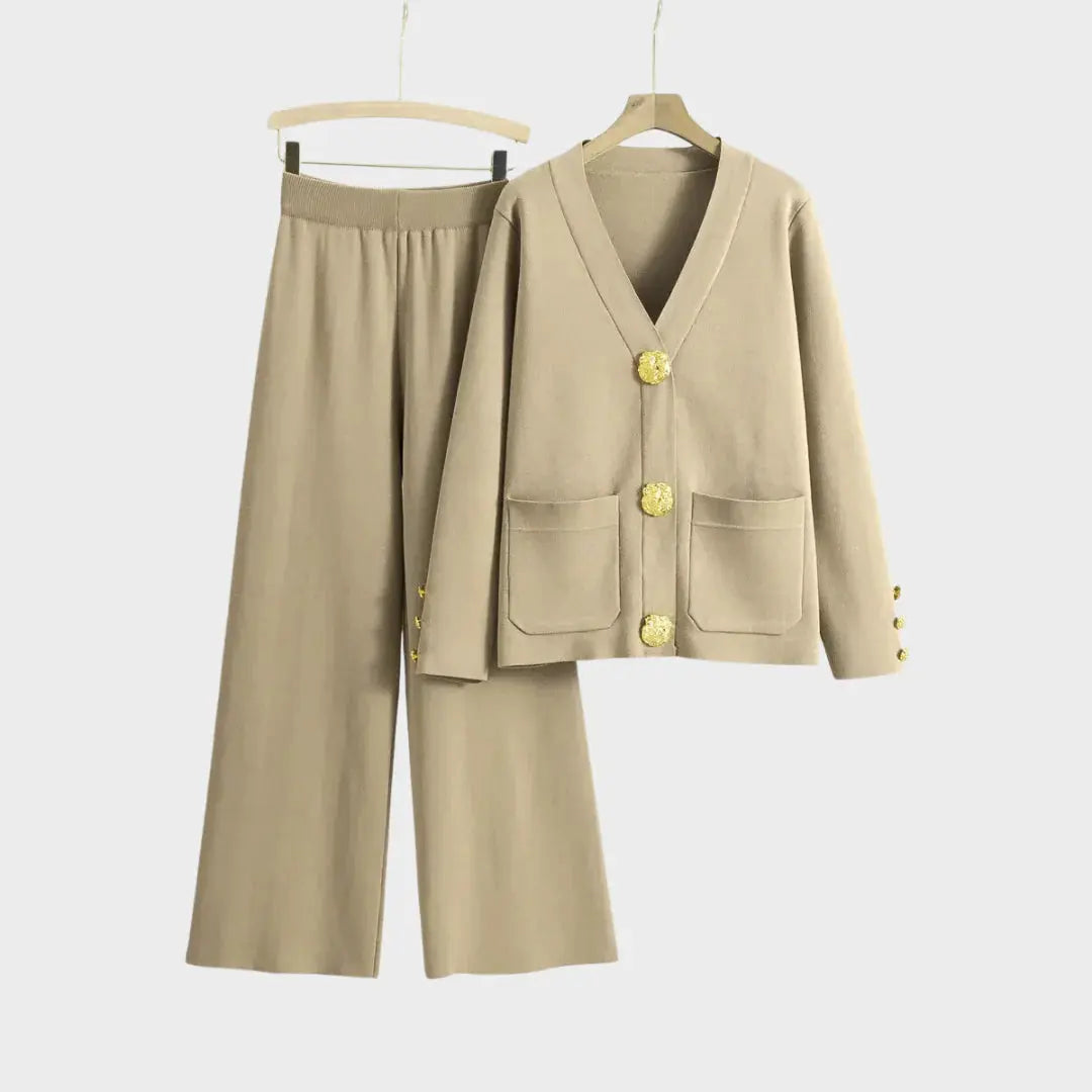 SAAR™ - Comfortabel Gebreide Set - Ava Mode